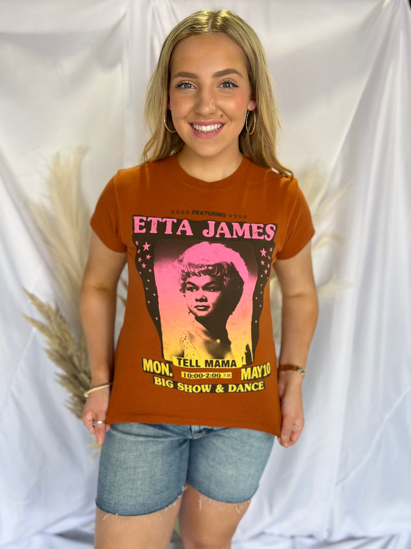 Etta James Tell Mama Tour Tee