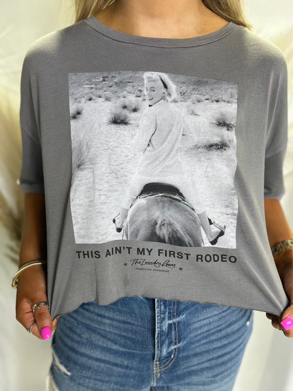 Marilyn Rodeo Crop Oversize Tee