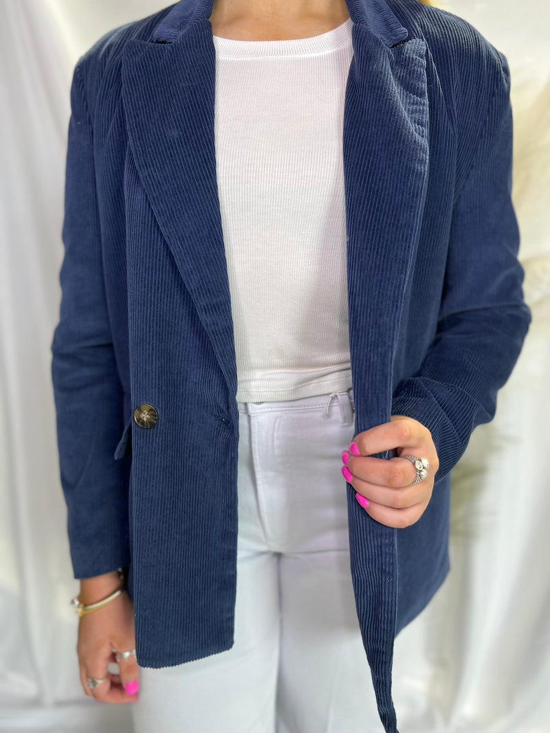 Jacket Blazer- Navy