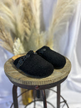 Boho Sherpa Clogs