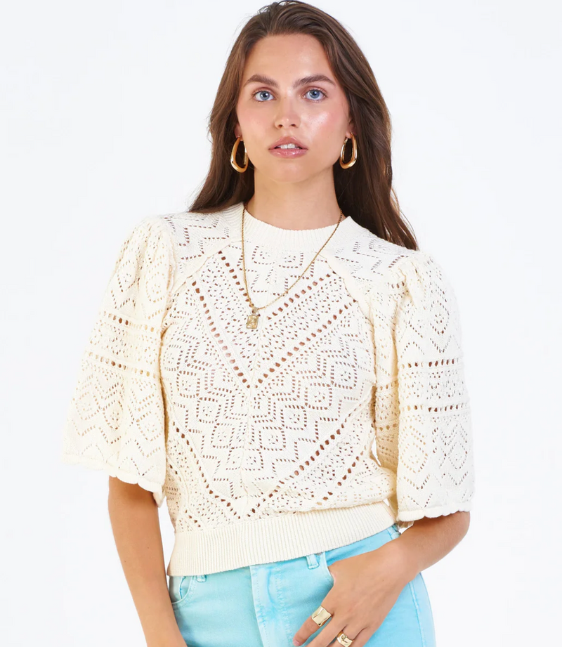 Bailey Wing Sleeve Sweater