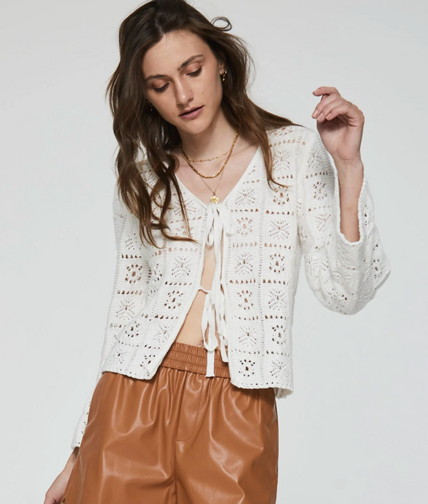 Daisy Crochet Cardigan