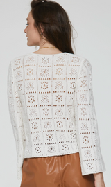 Daisy Crochet Cardigan