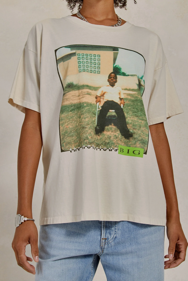 NOTORIOUS B.I.G. YOUNG BIGGIE MERCH TEE