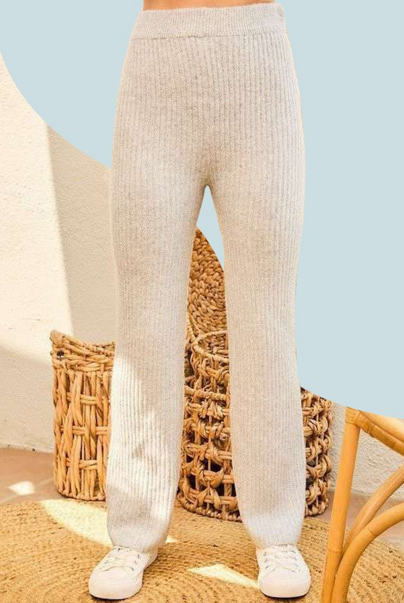 Rib Knit Pants