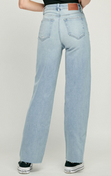 LOGAN DAD JEAN FADED LT BLUE