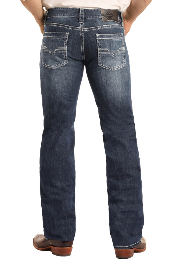 Pistol Straight- Medium Wash