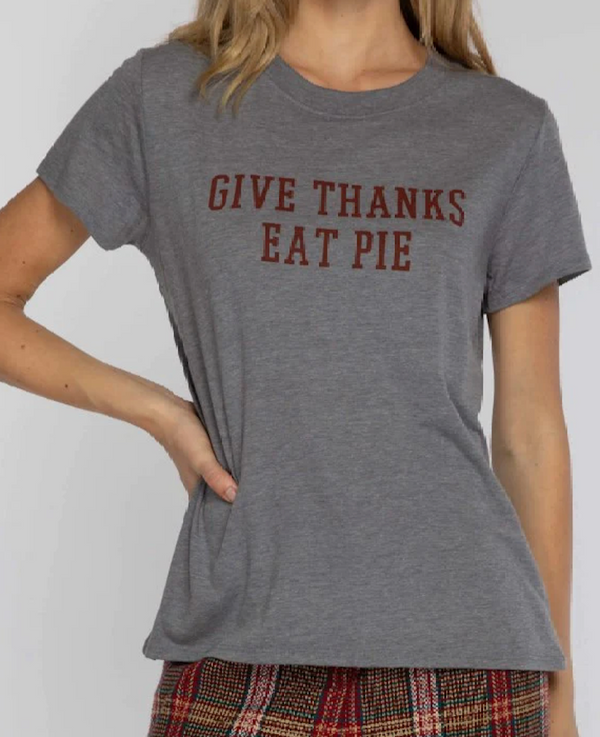 GIVE THANKS EAT PIE TEE