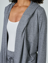 CORE PERFORMANCE THROWOVER- HEATHER GREY