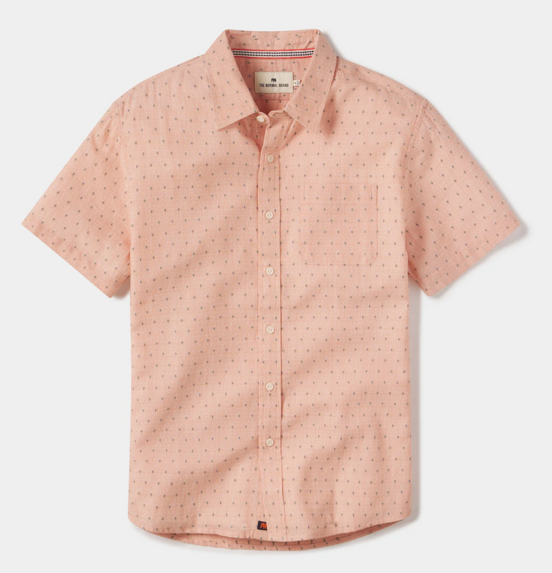 DOBBY FRESHWATER BUTTON UP