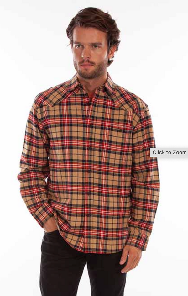 Plaid Cotton Flannel