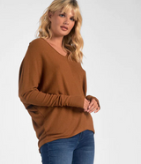 Batwing V-Neck Top