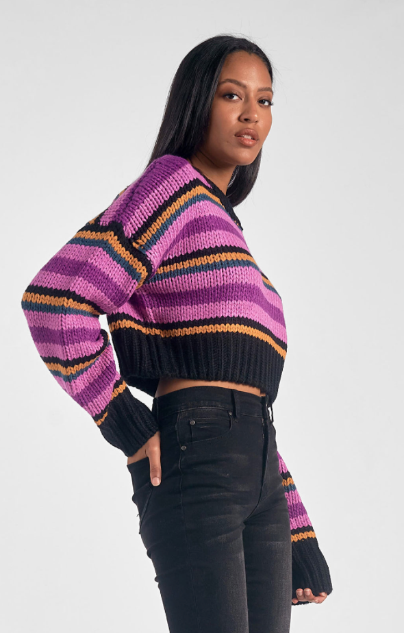 Crewneck Crop Sweater