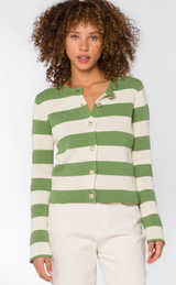 Chrissy Stripe Cardigan