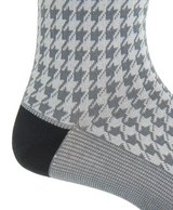 Steel Gray and Ash Houndstooth