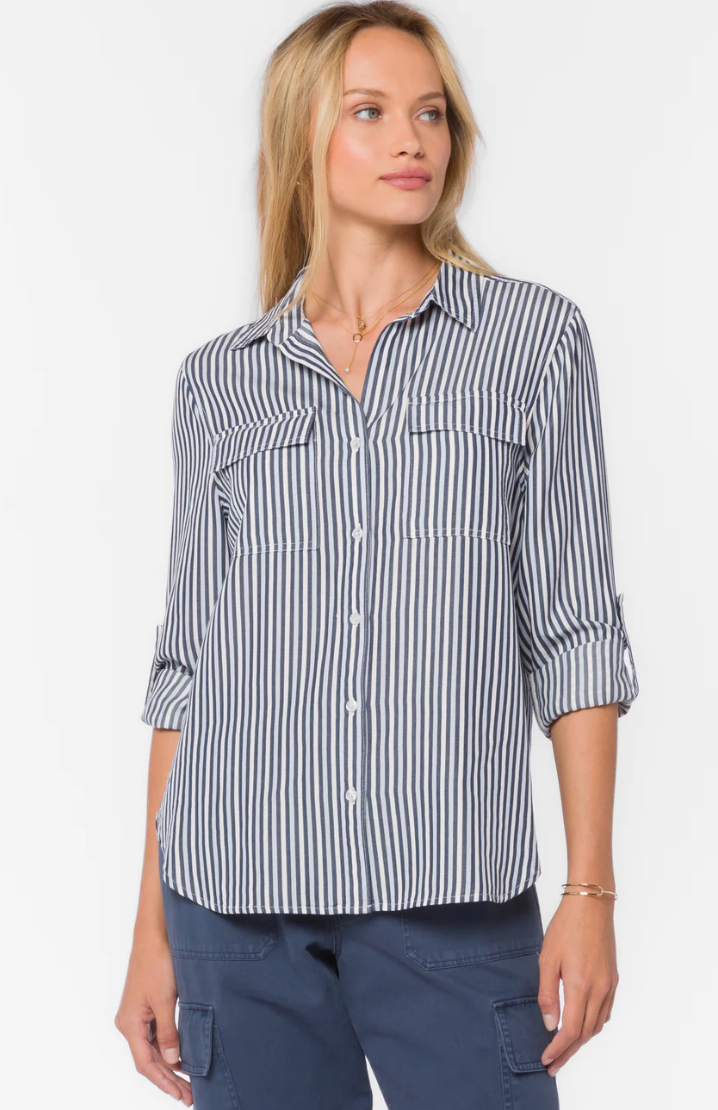 Talma Long Sleeve Button Down