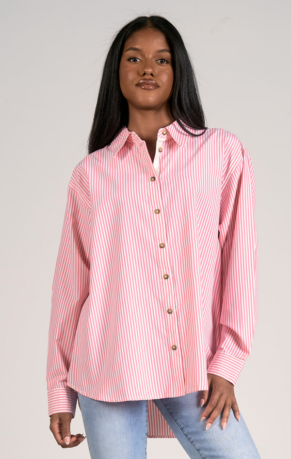 Jenna L/S Button Down