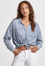 Arianna Front Tie Shirt