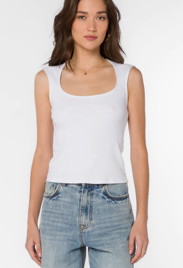 Hayes Knit Ribbed Top