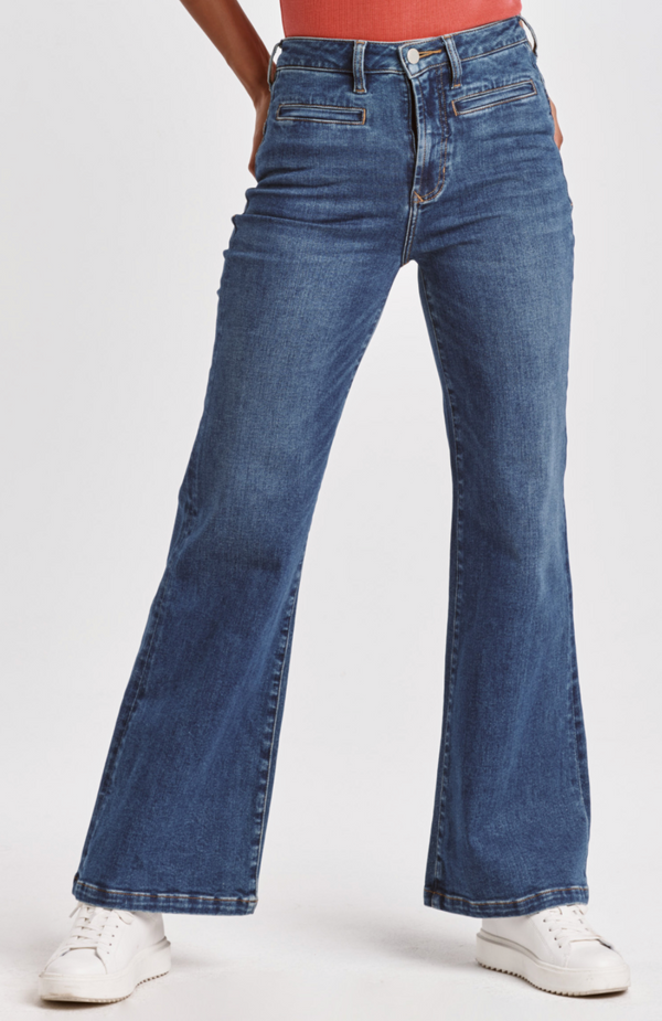 Fiona Super High Rise Wide Leg Jeans