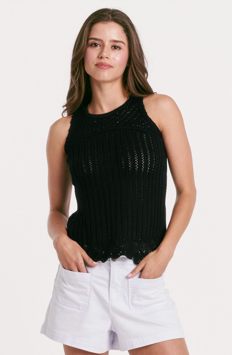 Xena Scallop Hem Tank