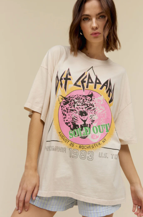 Def Leppard Sold Out 1983 Tee