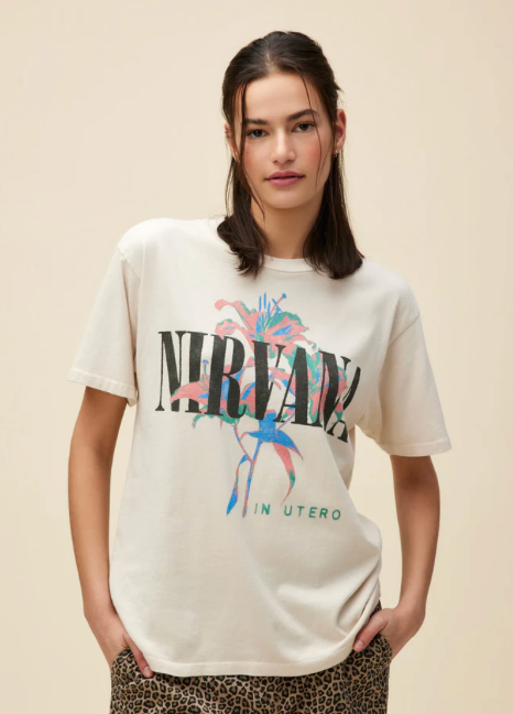 Nirvana Lilies Weekend Tee