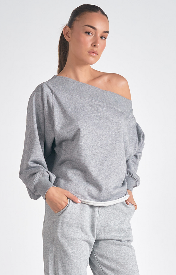 Polly L/S  Off The Shoulder Top