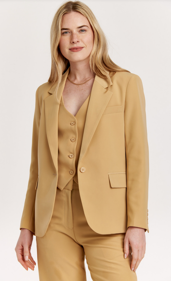 Baylor Notched Collar Blazer