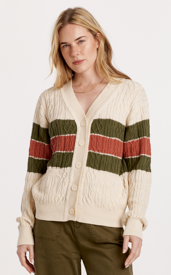 Lulu Cable Knit Cardigan