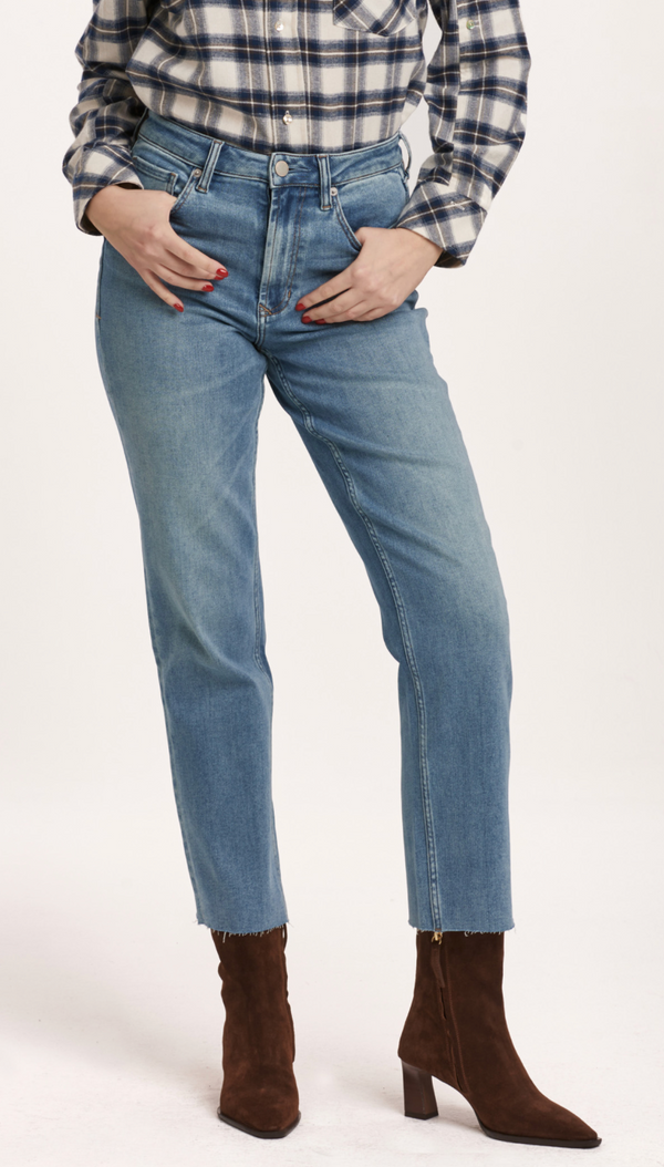 90s High Rise Straight Jeans