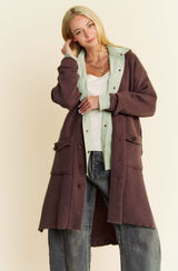 Adina Hooded Cardigan