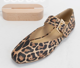 Seabert Mary Jane Square Toe Ballet Flats