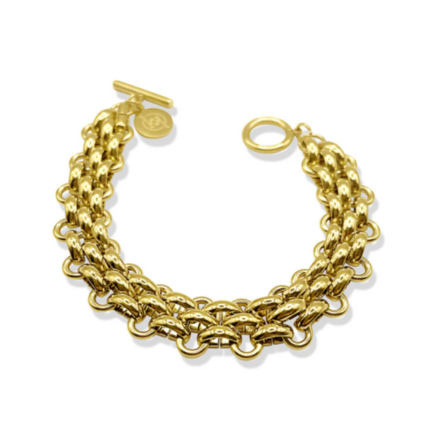 Cori Woven Chain Bracelet