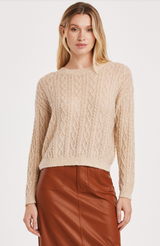 Sarai Cable Knit Sweater