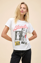 Blondie Valentine Collage Tour Tee