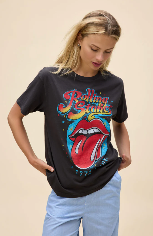 Rolling Stone 1972 Tour Boyfriend Tee