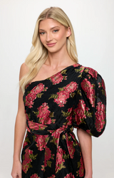 Blossom One Shoulder Dress