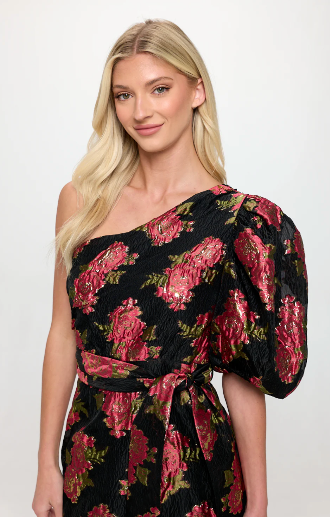 Blossom One Shoulder Dress