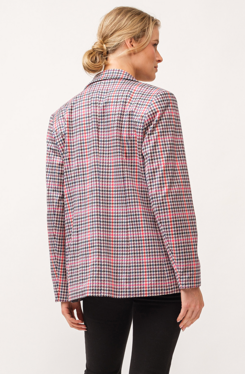 Elfi Houndstooth Blazer