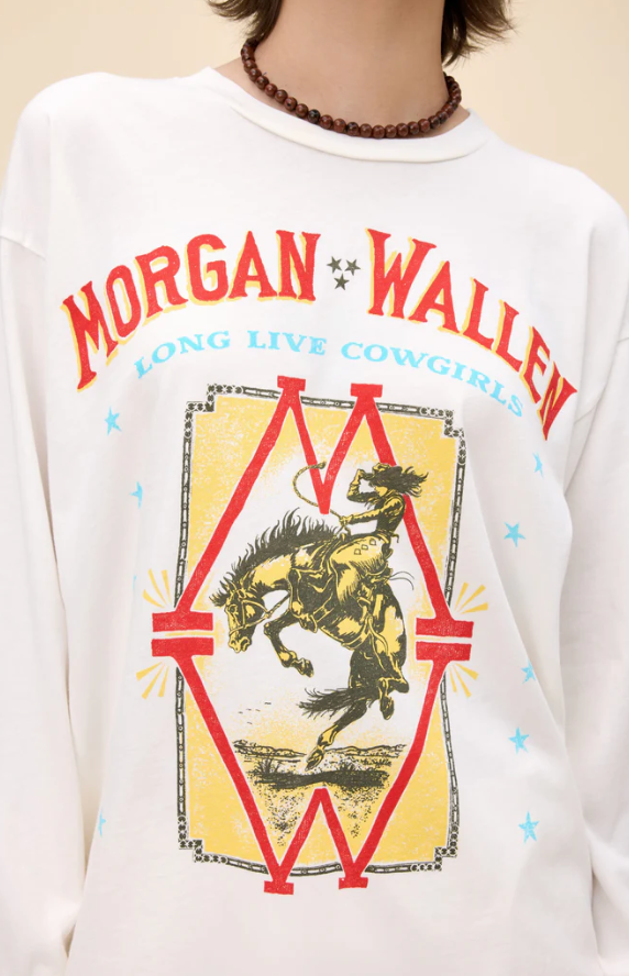 Morgan Wallen Long Live Cowgirls Relaxed L/S