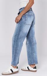 Lasso High Rise Cropped Loose Fit Jans