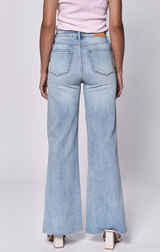 Fiona High Rise Full Inseam Cut Off Hem Jeans