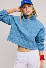 Freya Quilted Puffer Sweater