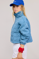 Freya Quilted Puffer Sweater