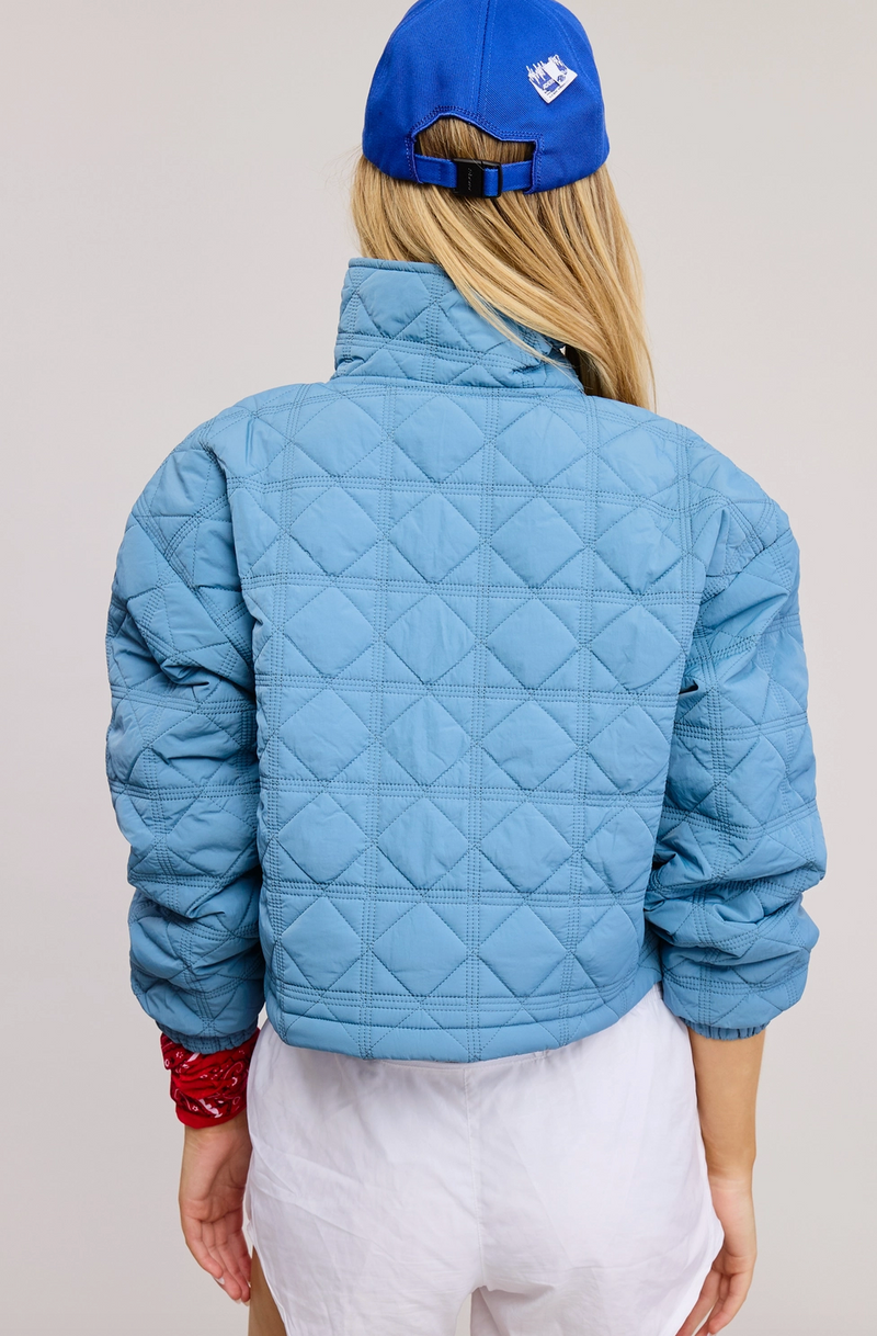 Freya Quilted Puffer Sweater