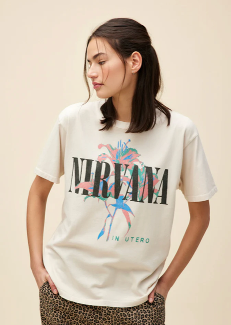 Nirvana Lilies Weekend Tee