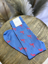 Dapper Classics Flamingo Socks