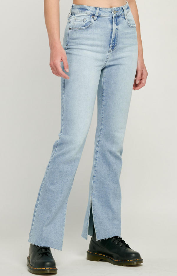 RYAN HIGH RISE BOOTCUT W/ SLIT